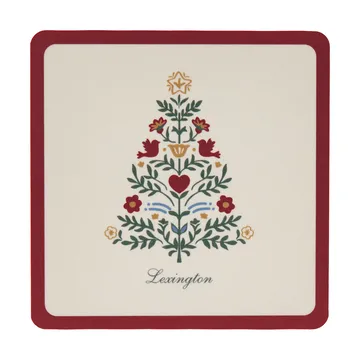 Posavasos laminados Lexington - Red-light beige, 9x9 cm, 4-pack - Lexington