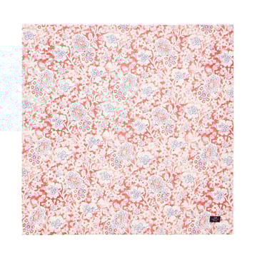 Servilleta de tela Printed Flowers Recycled Cotton 50x50 cm - Coral - Lexington