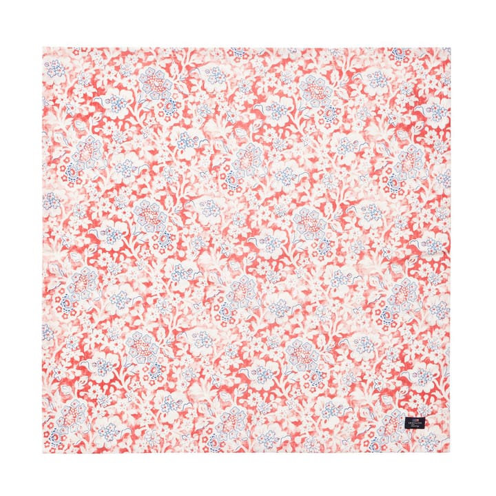 Servilleta de tela Printed Flowers Recycled Cotton 50x50 cm, Coral Lexington