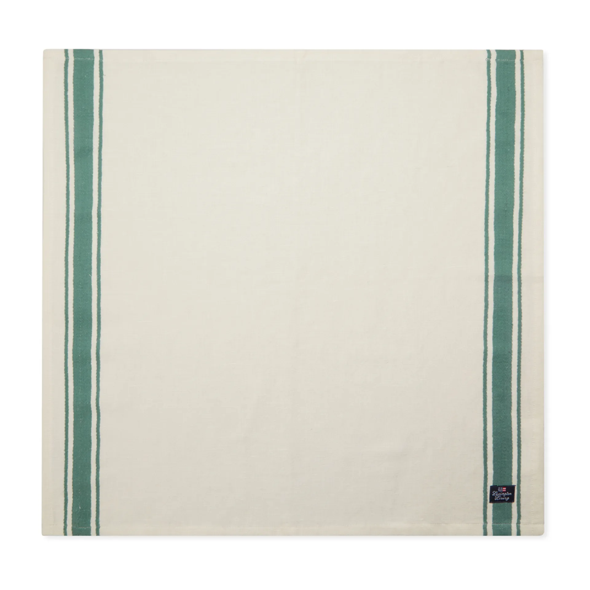 Servilleta de tela Side Stripes 50x50 cm, verde Lexington