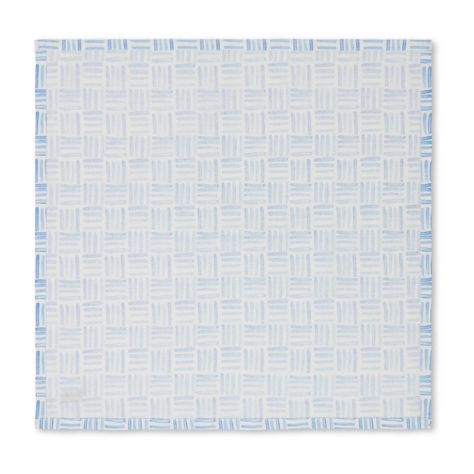Servilleta Graphic Printed Cotton 50x50 cm, Blue-White Lexington