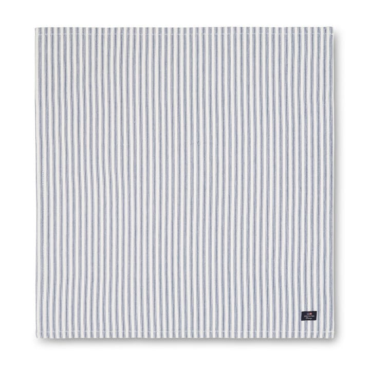 Servilleta Icons Herringbone Striped 50x50 cm - Blue-white - Lexington