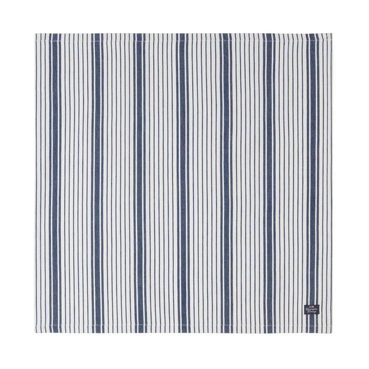 Servilleta Striped Organic Cotton 50x50 cm - Navy - Lexington