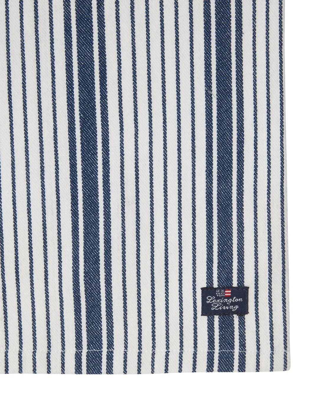 Servilleta Striped Organic Cotton 50x50 cm, Navy Lexington