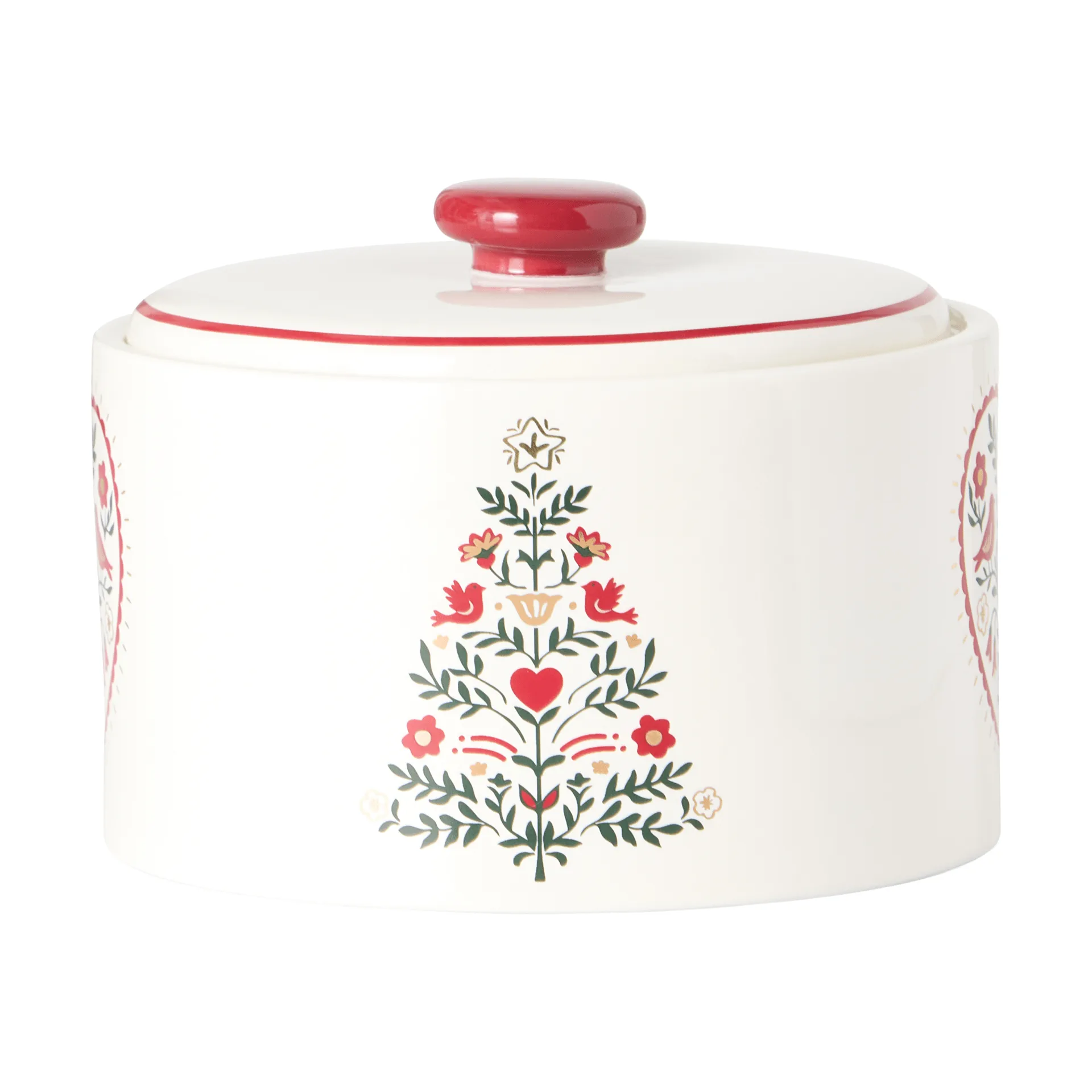 Tarro para galletas Christmas Tree, Multi, 13,5x10 cm Lexington