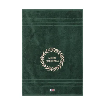 Toalla Christmas Wreath - Juniper green, 50x70 cm - Lexington