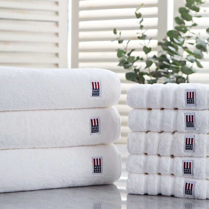 Toalla de baño Icons Original 70x130 cm, White Lexington