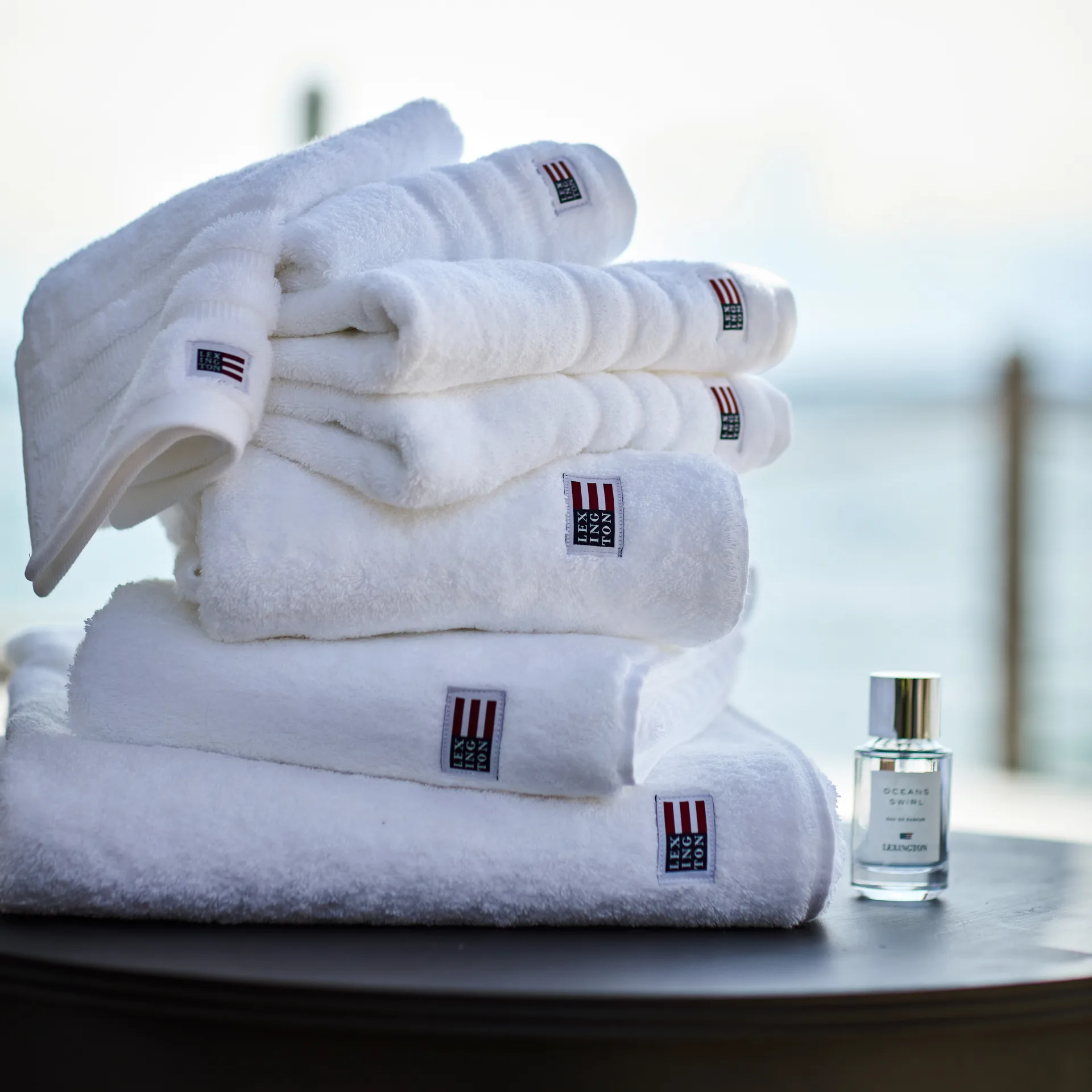Toalla de baño Icons Original 70x130 cm, White Lexington