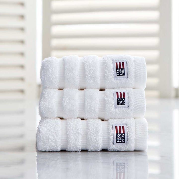 Toalla de mano Icons Original 30x30 cm, White Lexington