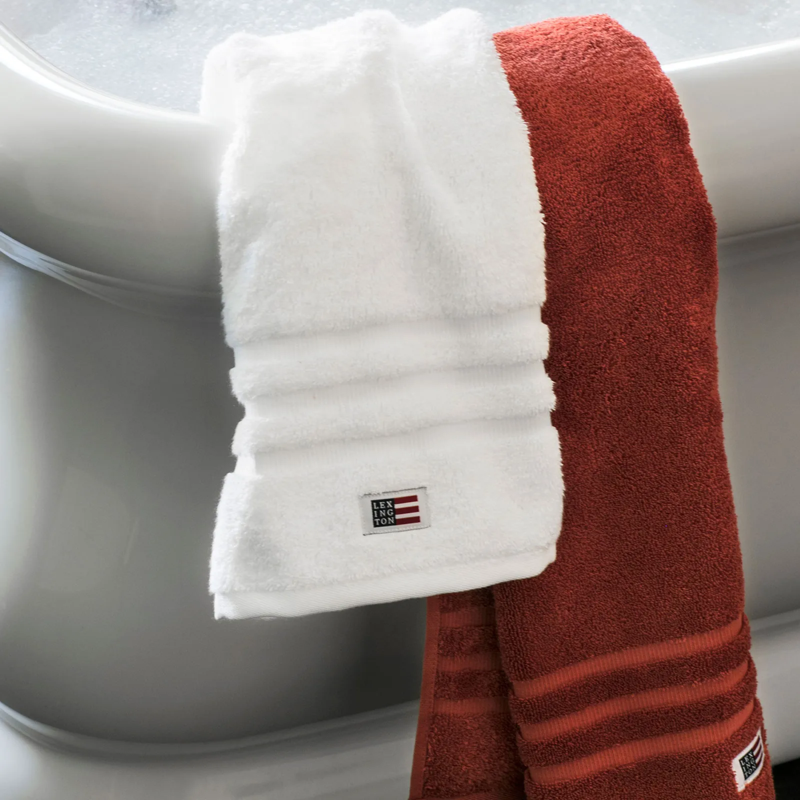 Toalla de mano Icons Original 30x30 cm, White Lexington