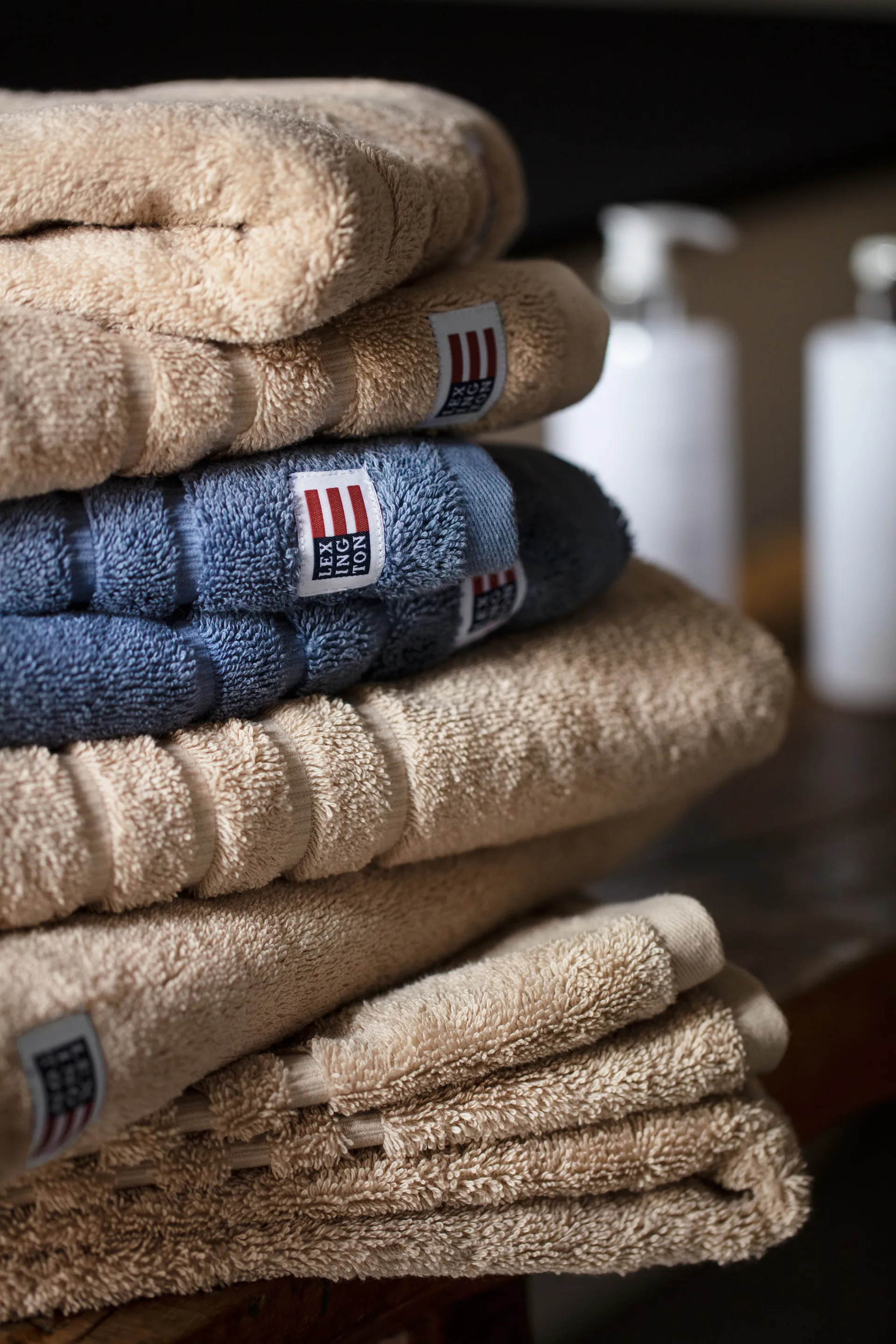 Toalla de mano Icons Original 30x50 cm, Steel Blue Lexington