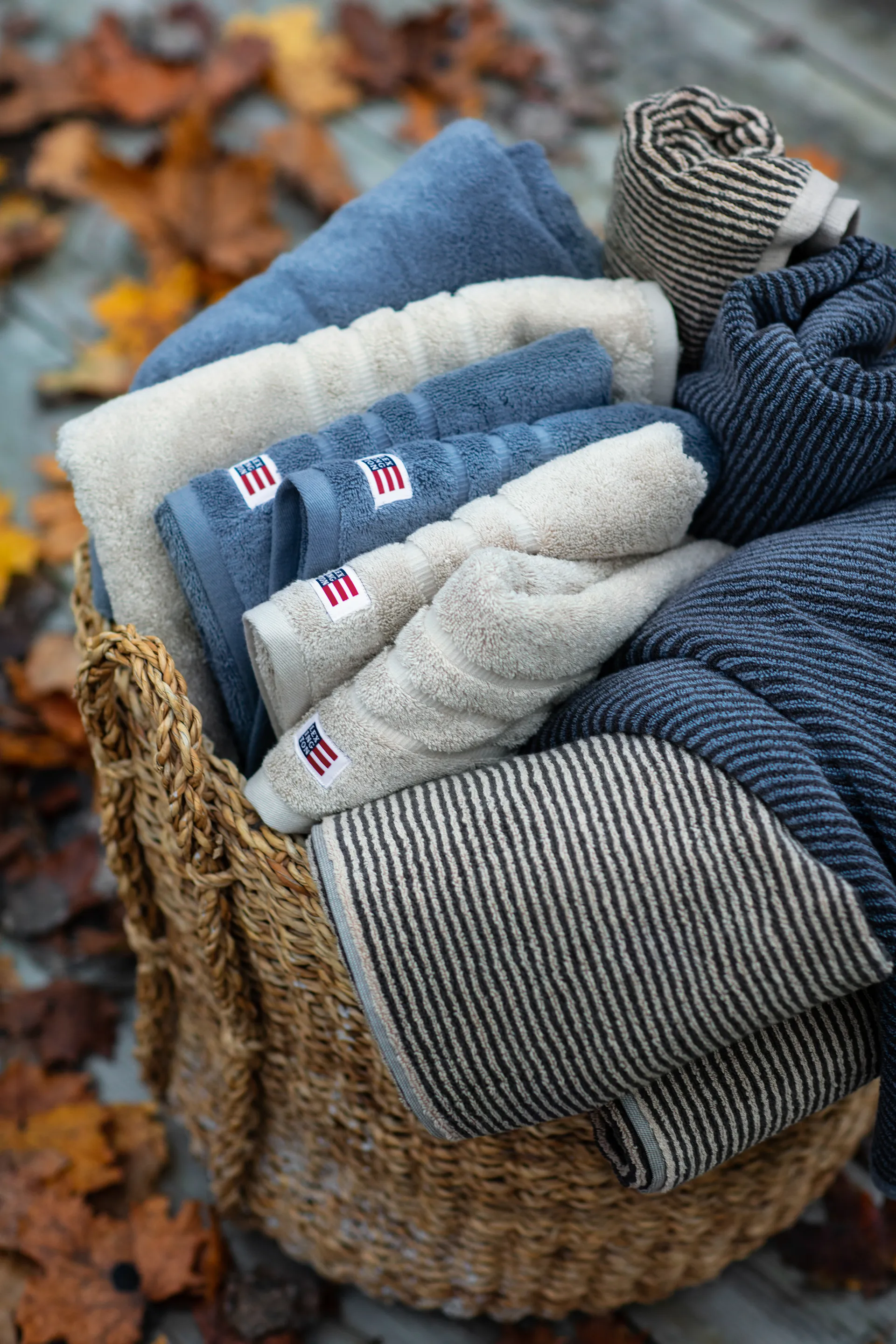 Toalla de mano Icons Original 30x50 cm, Steel Blue Lexington