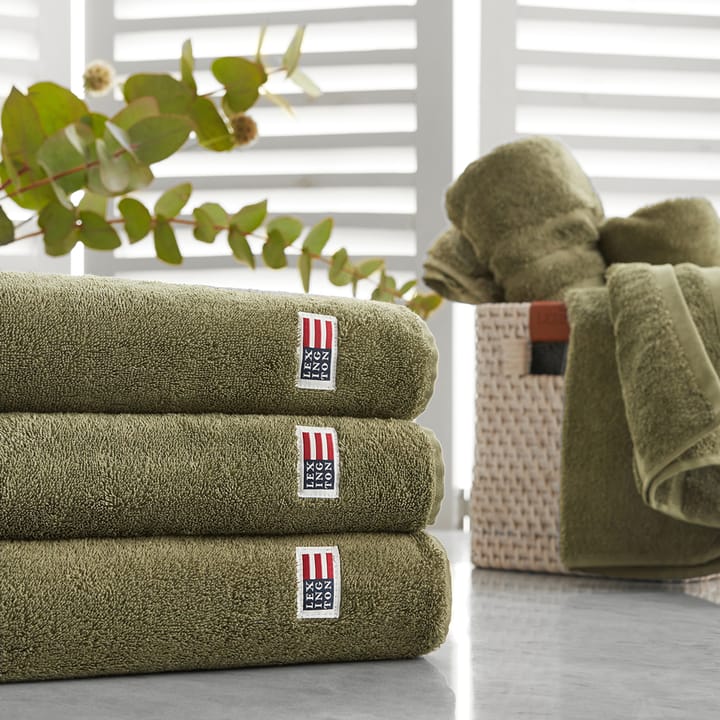 Toalla de mano Icons Original 50x100 cm, Dusty olive Lexington