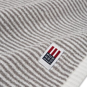 Toalla de mano Icons Original Striped 50x100 cm - White-gray - Lexington