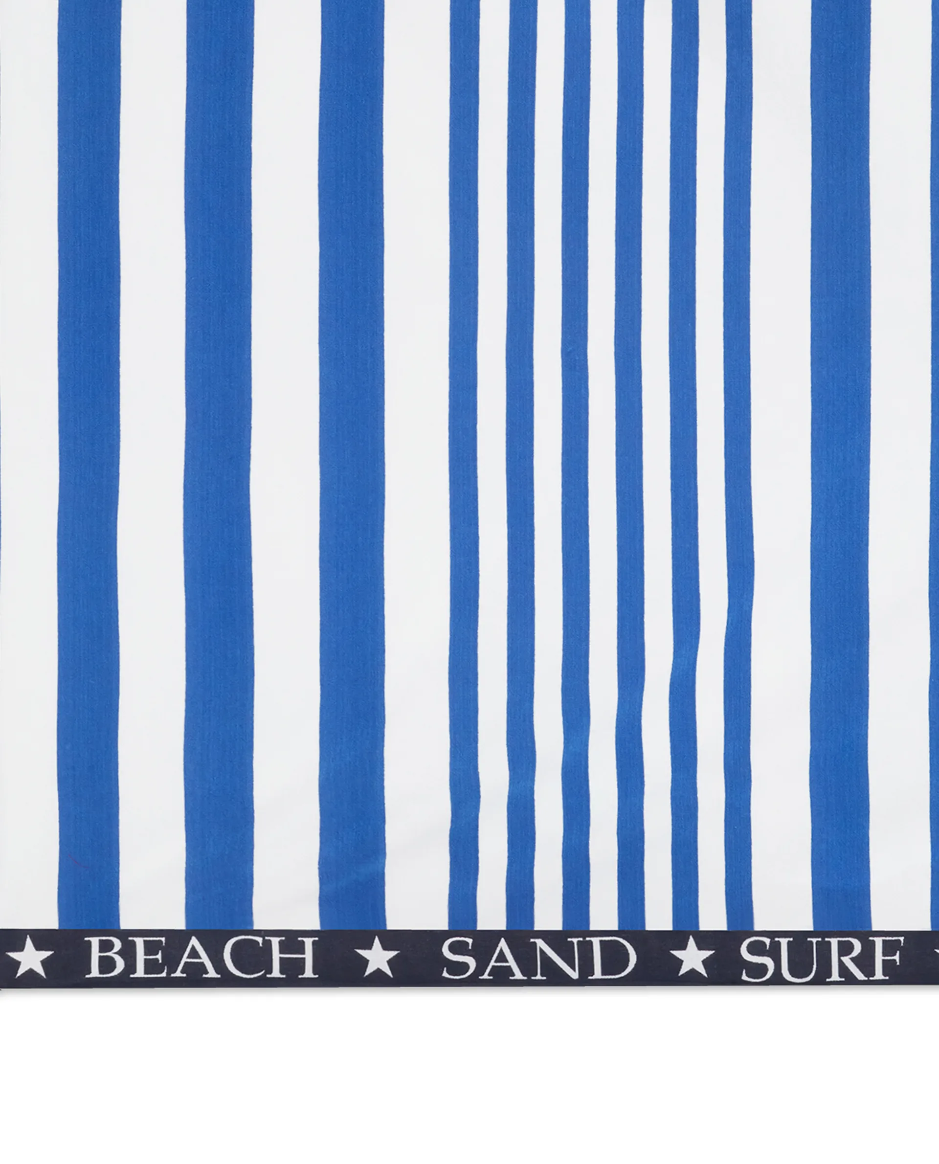 Toalla de playa Striped Family 200x180 cm, Azul-blanco Lexington