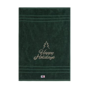 Toalla ecológica Happy Holidays Juniper 50x70 cm - Green-Light Beige - Lexington