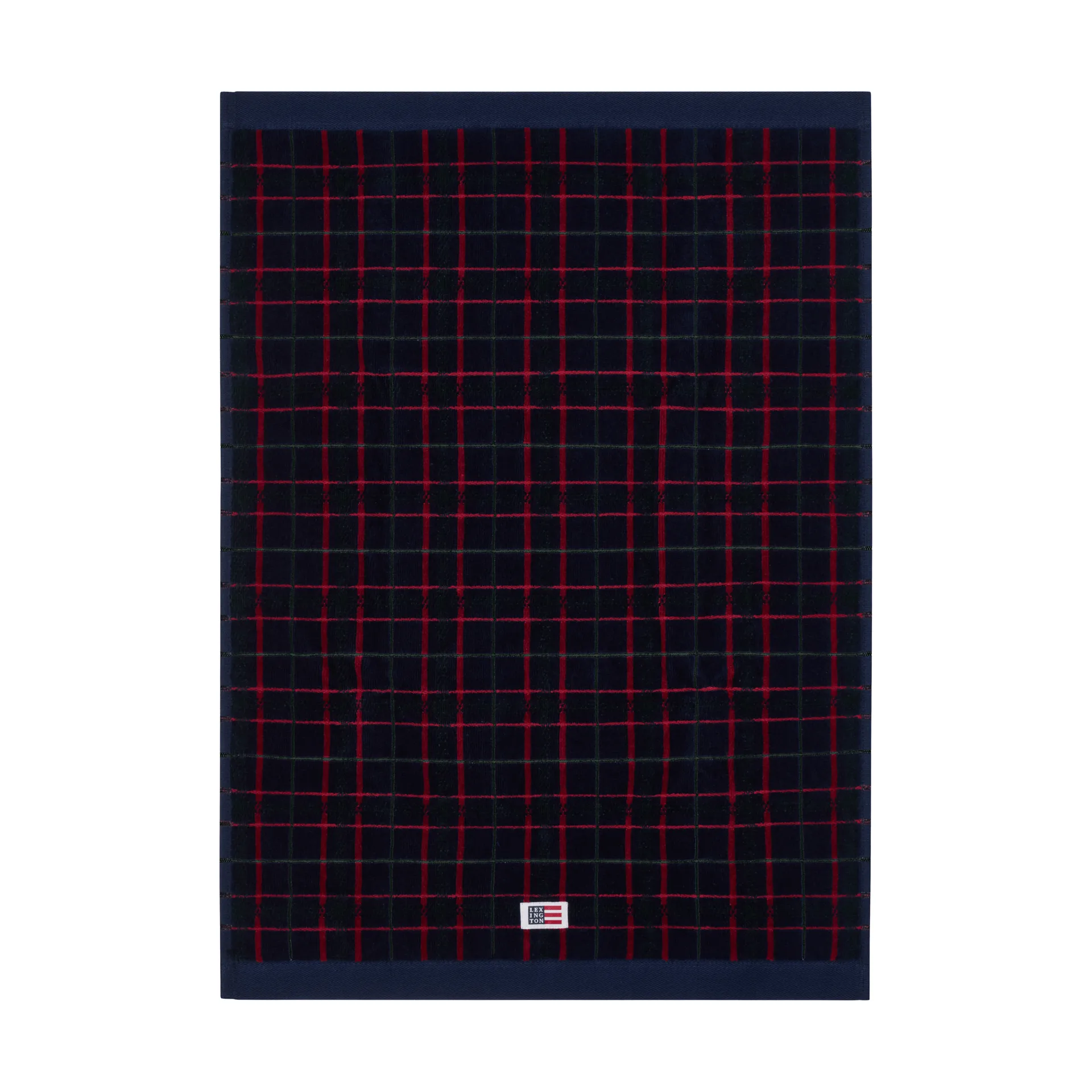 Toalla Lexington checked, 2-pack, Navy-green, 50x70 cm Lexington