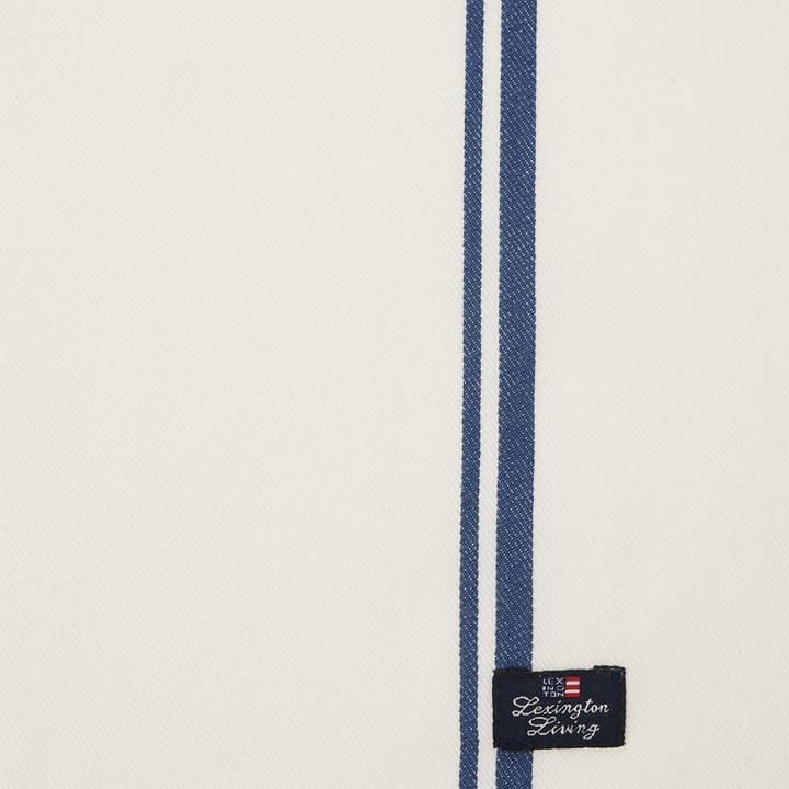 Twill Servilleta de tela 50x50 cm - blanco-azul - Lexington