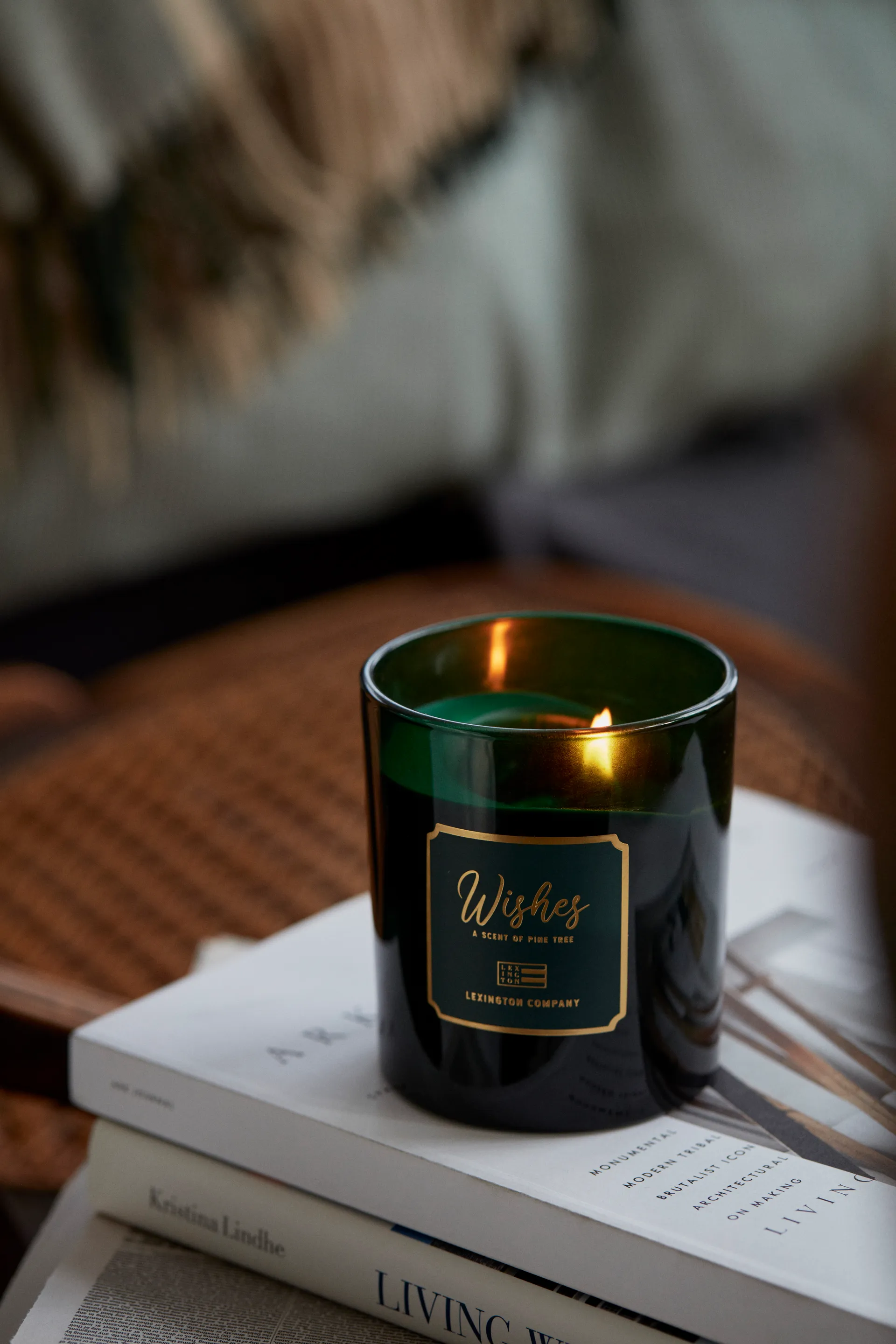 Vela aromática Scented Candle Wishes, 45 horas Lexington