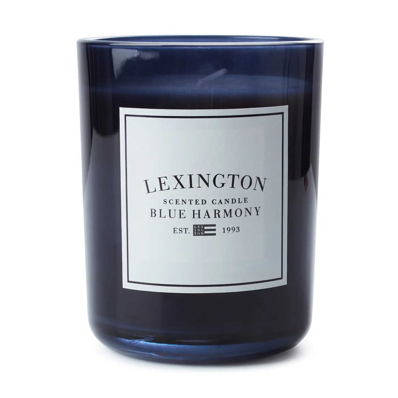Vela perfumada Blue Harmony 60 horas, Dark blue Lexington