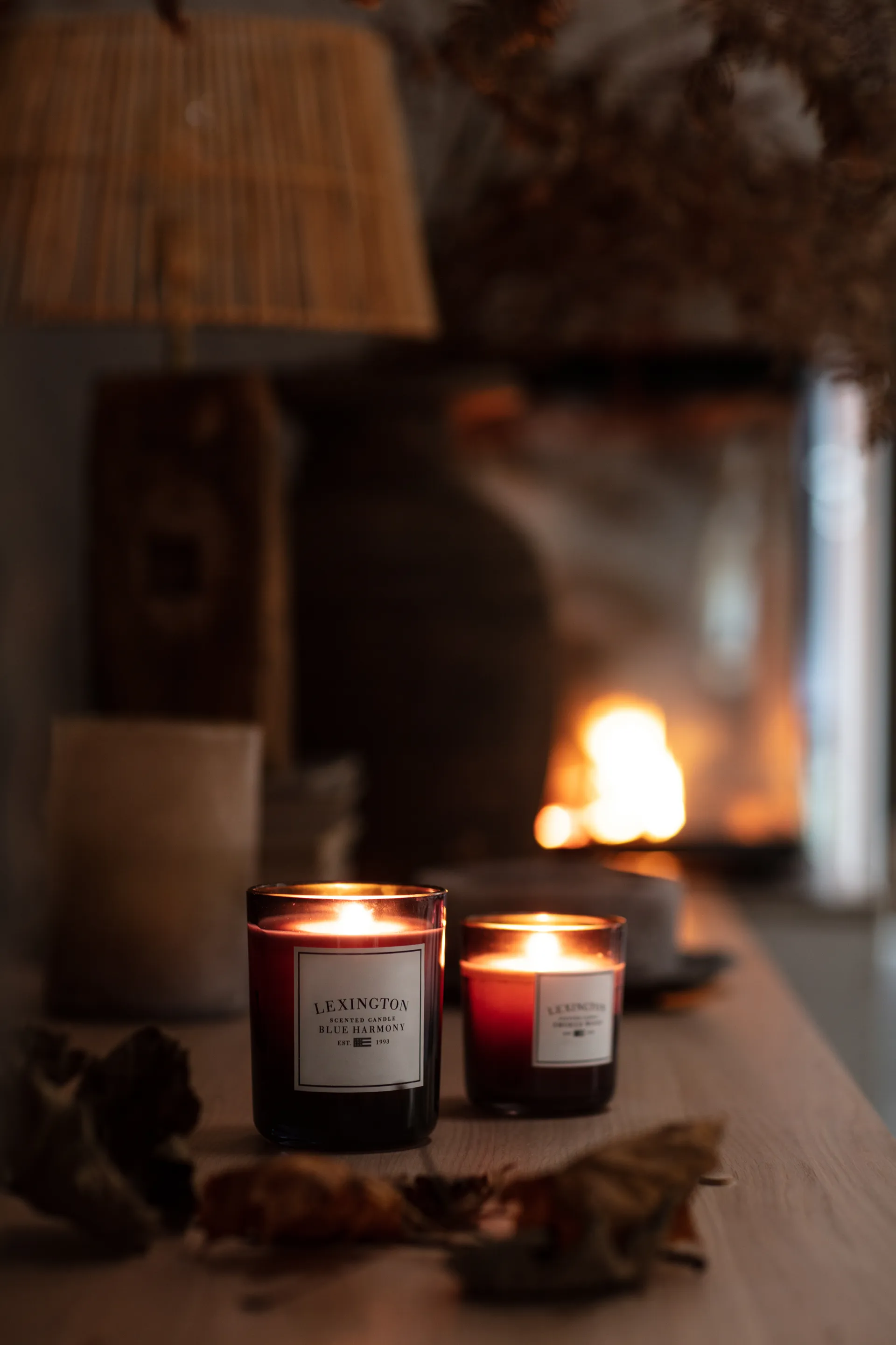 Vela perfumada Blue Harmony 60 horas, Dark blue Lexington