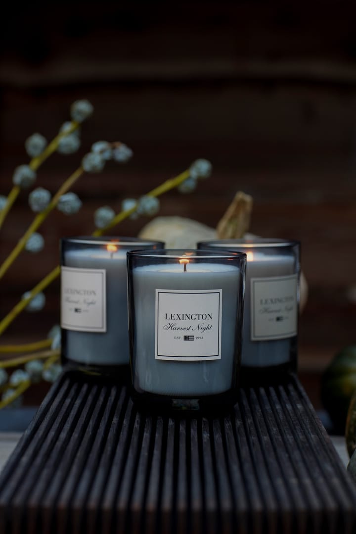 Vela perfumada Harvest Night, Dark gray Lexington