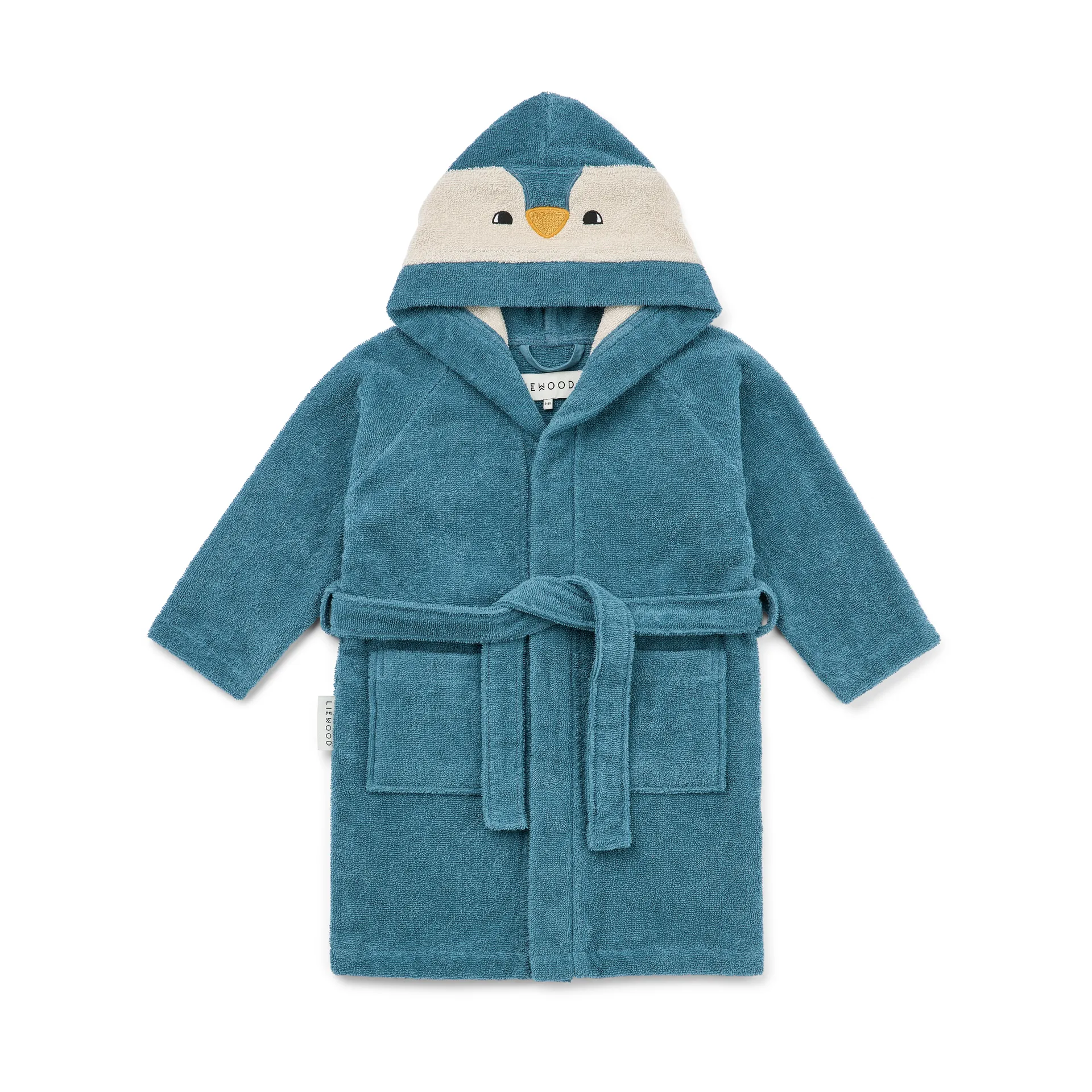 Albornoz Lily, mezcla Penguin oceanview, 1-2 años Liewood