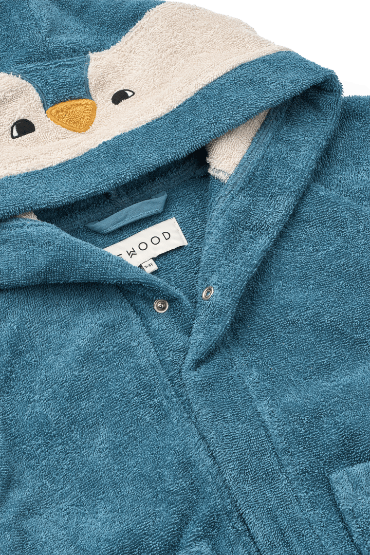 Albornoz Lily, mezcla Penguin oceanview, 3-4 años Liewood