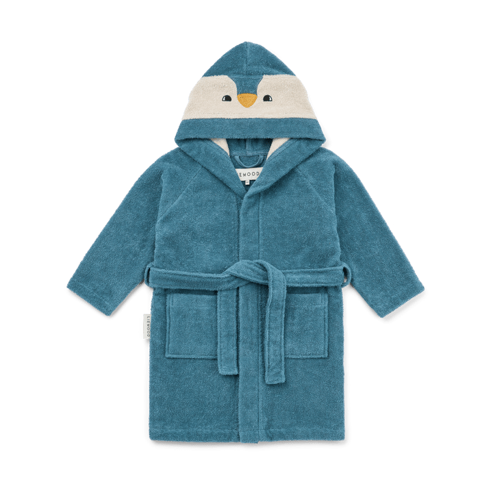 Albornoz Lily, mezcla Penguin oceanview - 5-6 años - Liewood