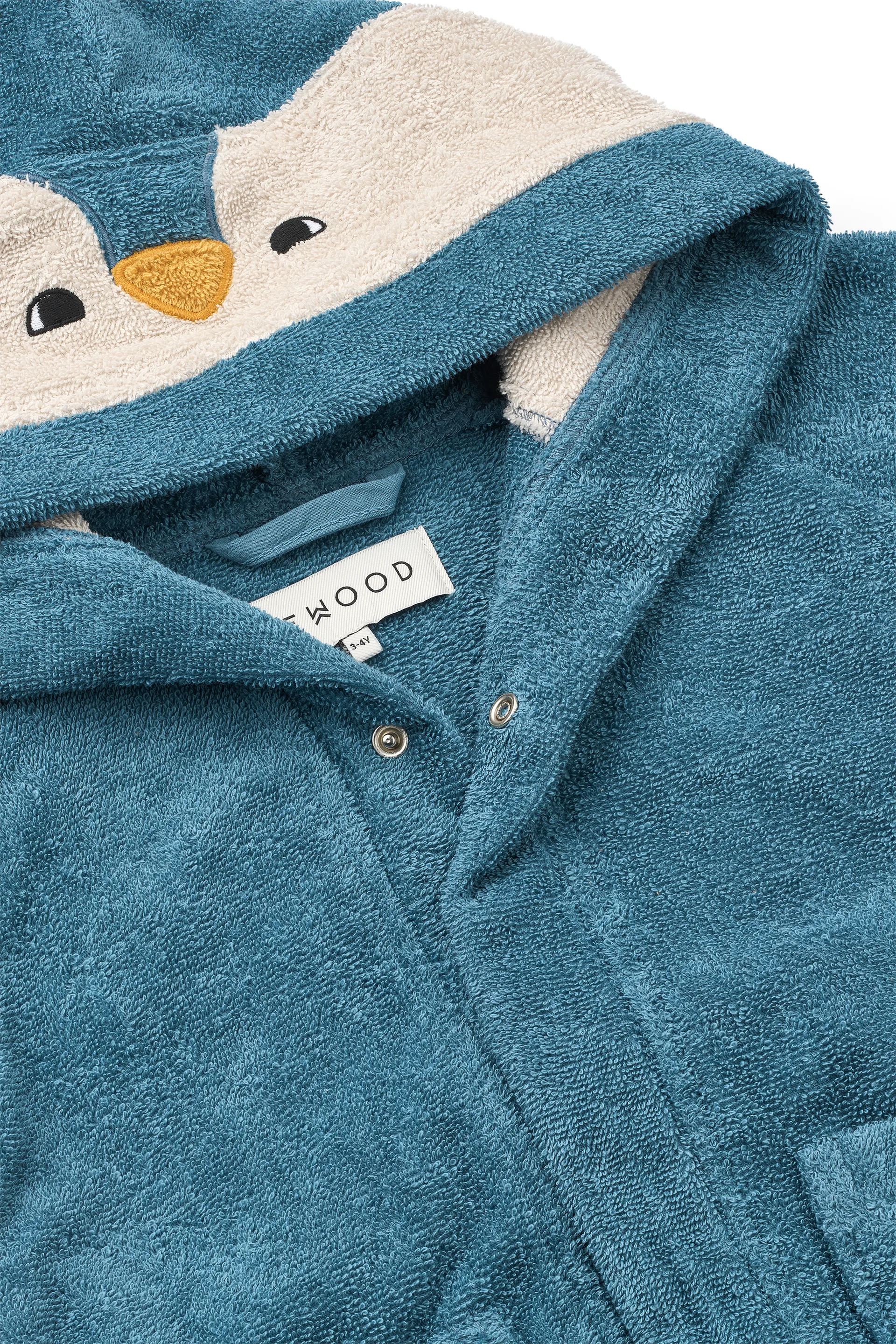 Albornoz Lily, mezcla Penguin oceanview, 7-8 años Liewood