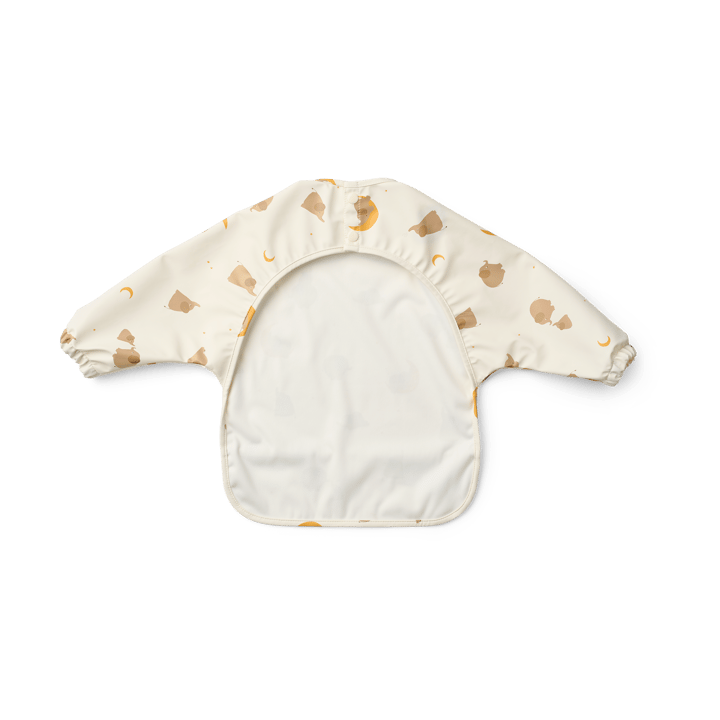 Babero con mangas Merle, Elephant-Creme de la creme Liewood