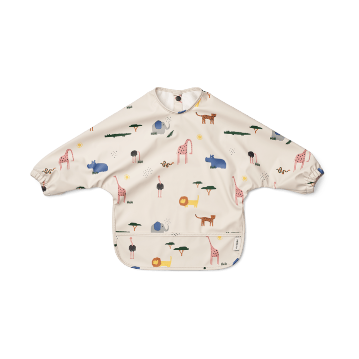 Babero con mangas Merle - Safari sandy mix - Liewood