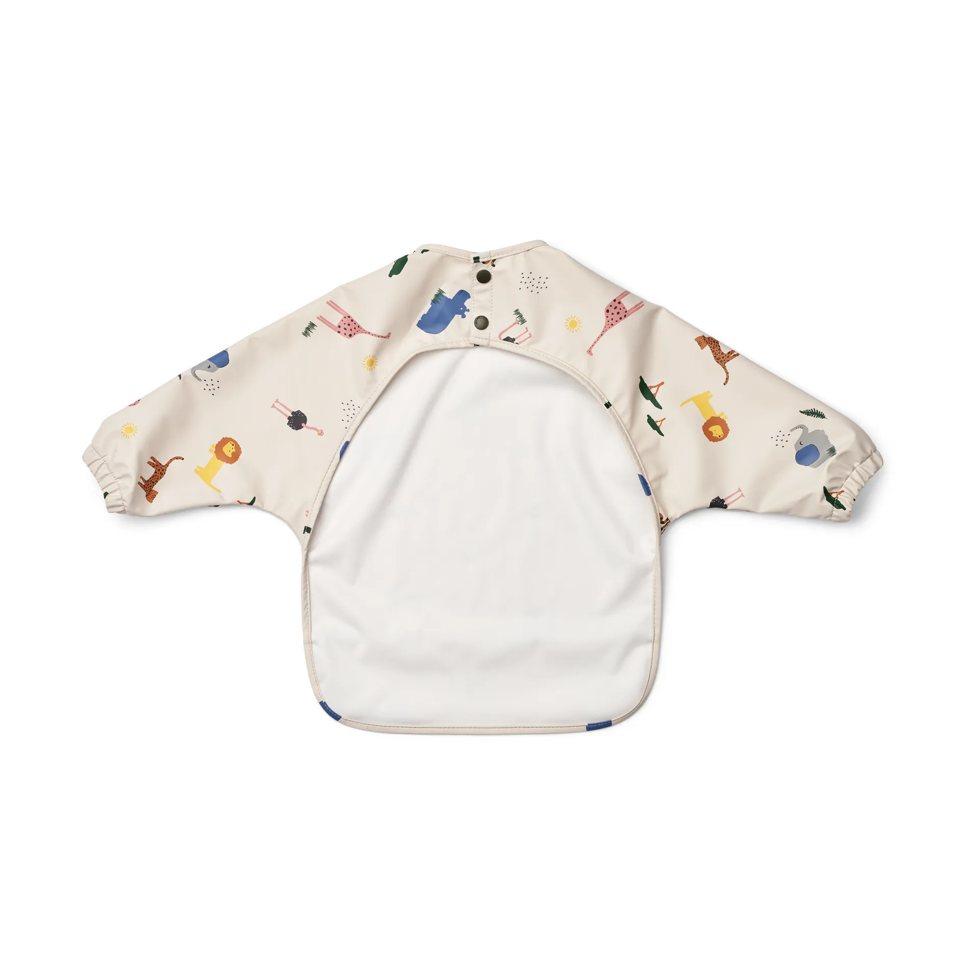 Babero con mangas Merle, Safari sandy mix Liewood