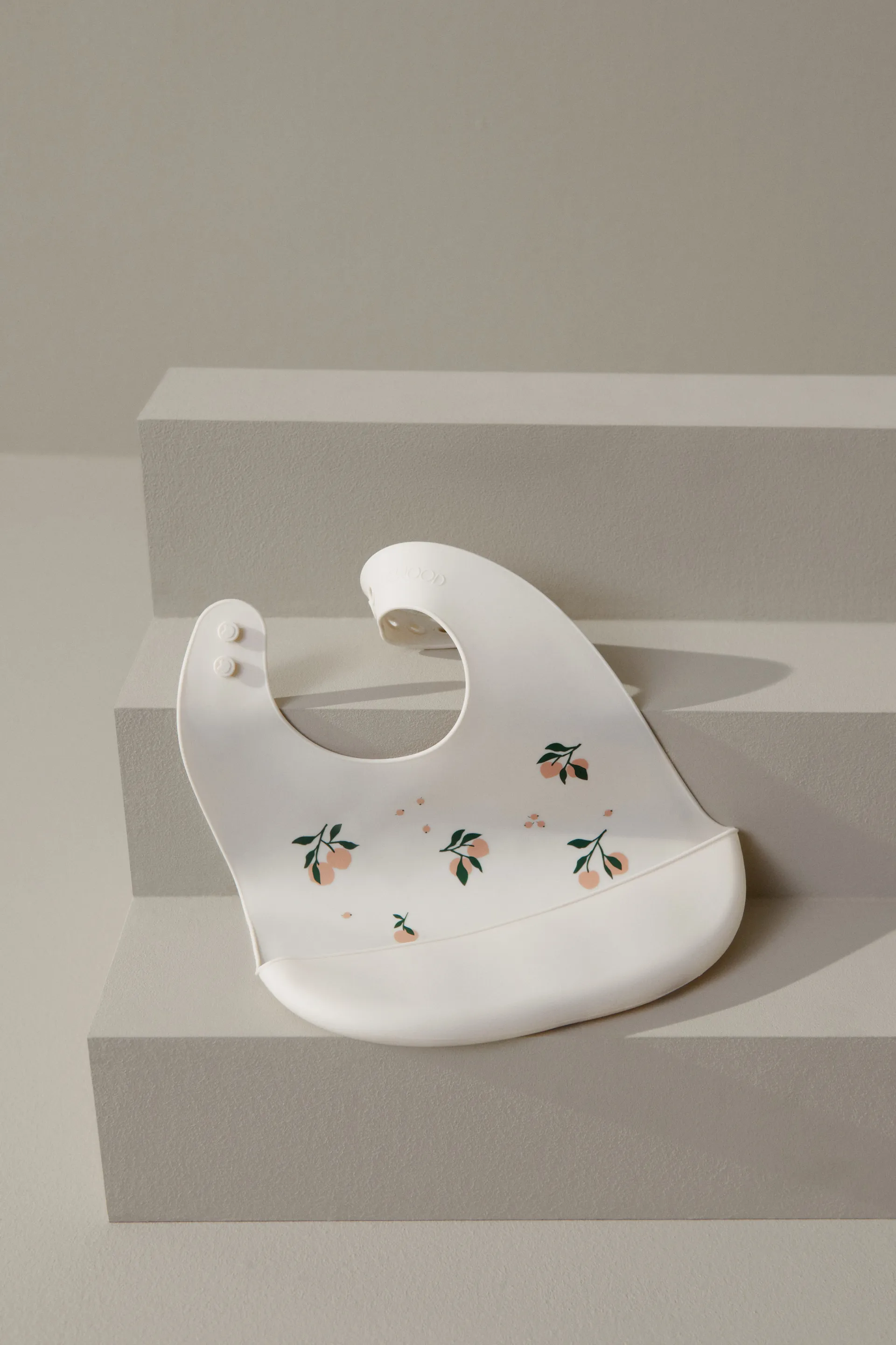 Babero de silicona Tilda 2-pack, Peach-Sea shell mix Liewood