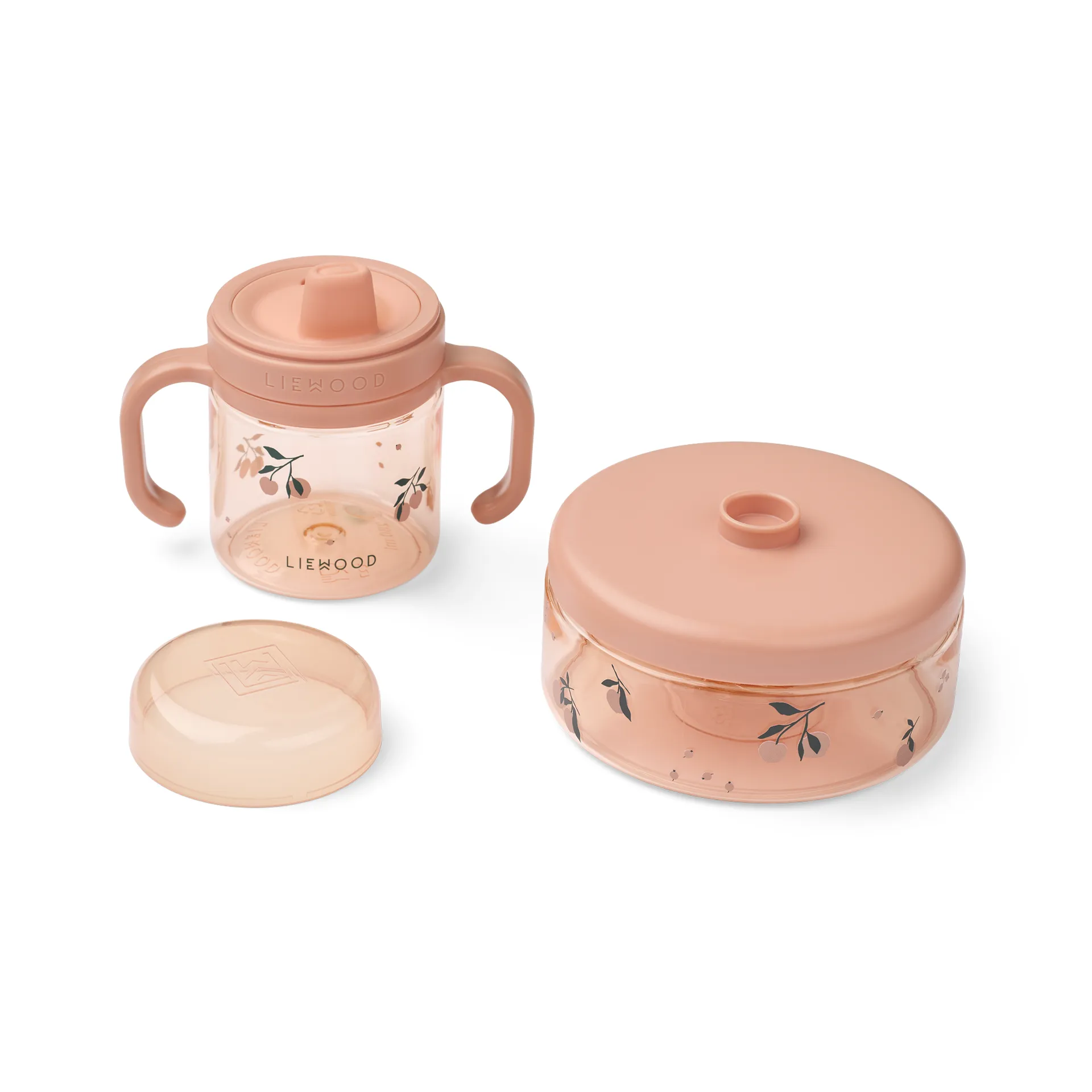 Beatrix vajilla infantil, 2 piezas, Peach-sea shell Liewood