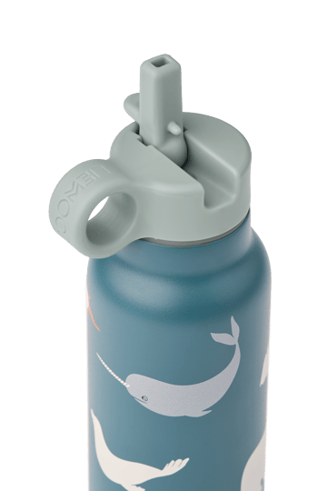 Botella de agua Falk 35 cl - Arctic Sea-Vista al océano - Liewood