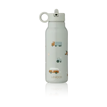 Botella de agua Falk 35 cl - Vehicles-dove blue mix - Liewood