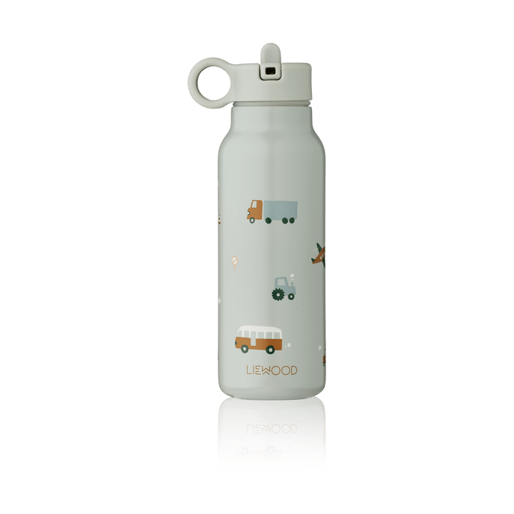 Botella de agua Falk 35 cl - Vehicles-dove blue mix - Liewood