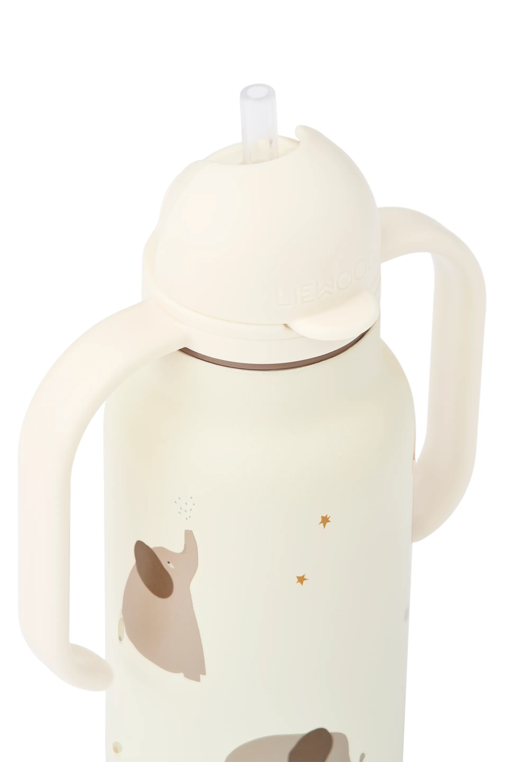 Botella de agua Kimmie 25 cl, Elephant-Creme de la creme Liewood