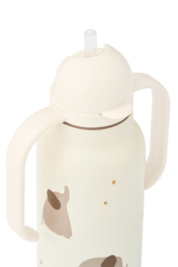 Botella de agua Kimmie 25 cl - Elephant-Creme de la creme - Liewood