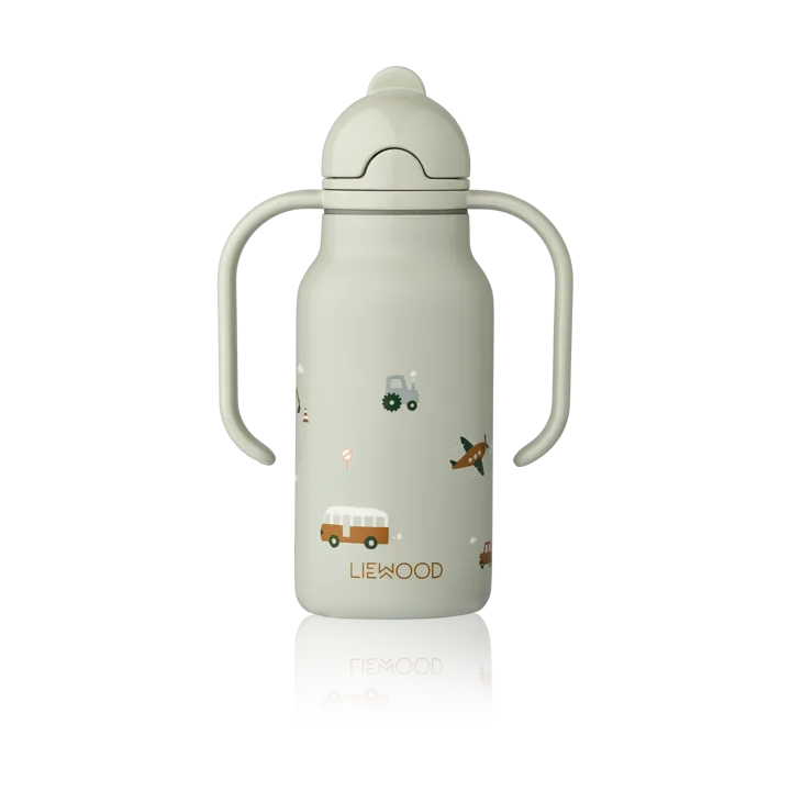 Botella Kimmie 25 cl - Vehicles-Dove blue - Liewood