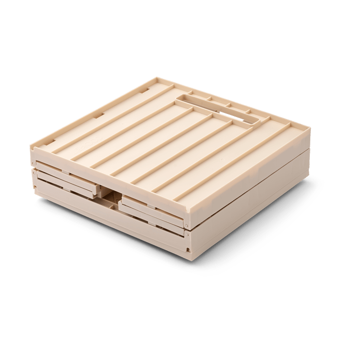 Caja de almacenamiento Elijah con tapa 31x31 cm, Arenoso Liewood