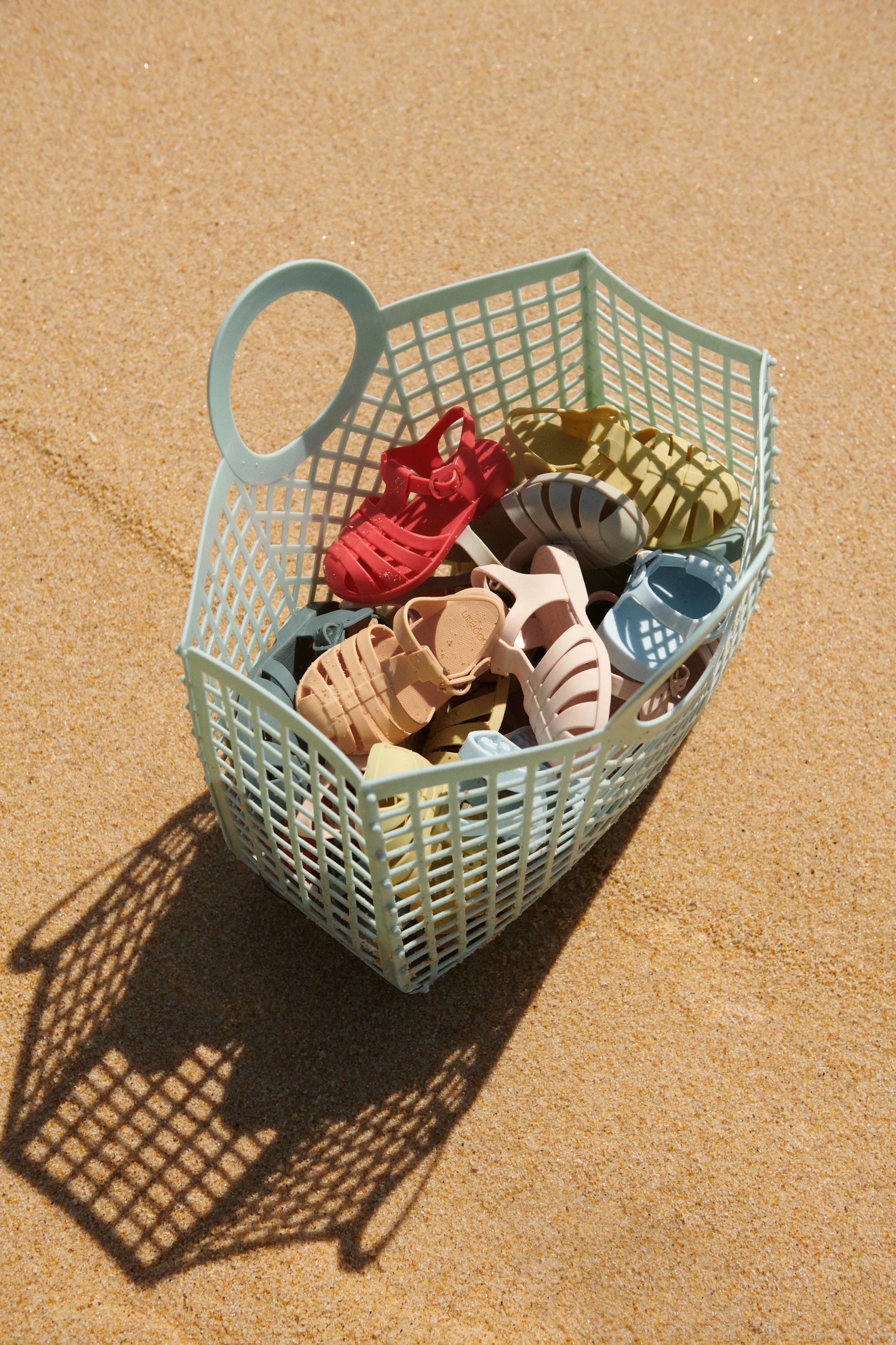 Cesta de almacenaje Bloom , Light Peppermint Liewood