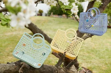 Cesta Samantha con charms - Light Peppermint - Liewood