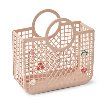 Cesta Samantha con charms - Rose - Liewood