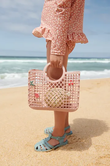 Cesta Samantha con charms - Rose - Liewood