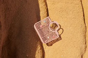 Cesta Samantha con charms - Rose - Liewood