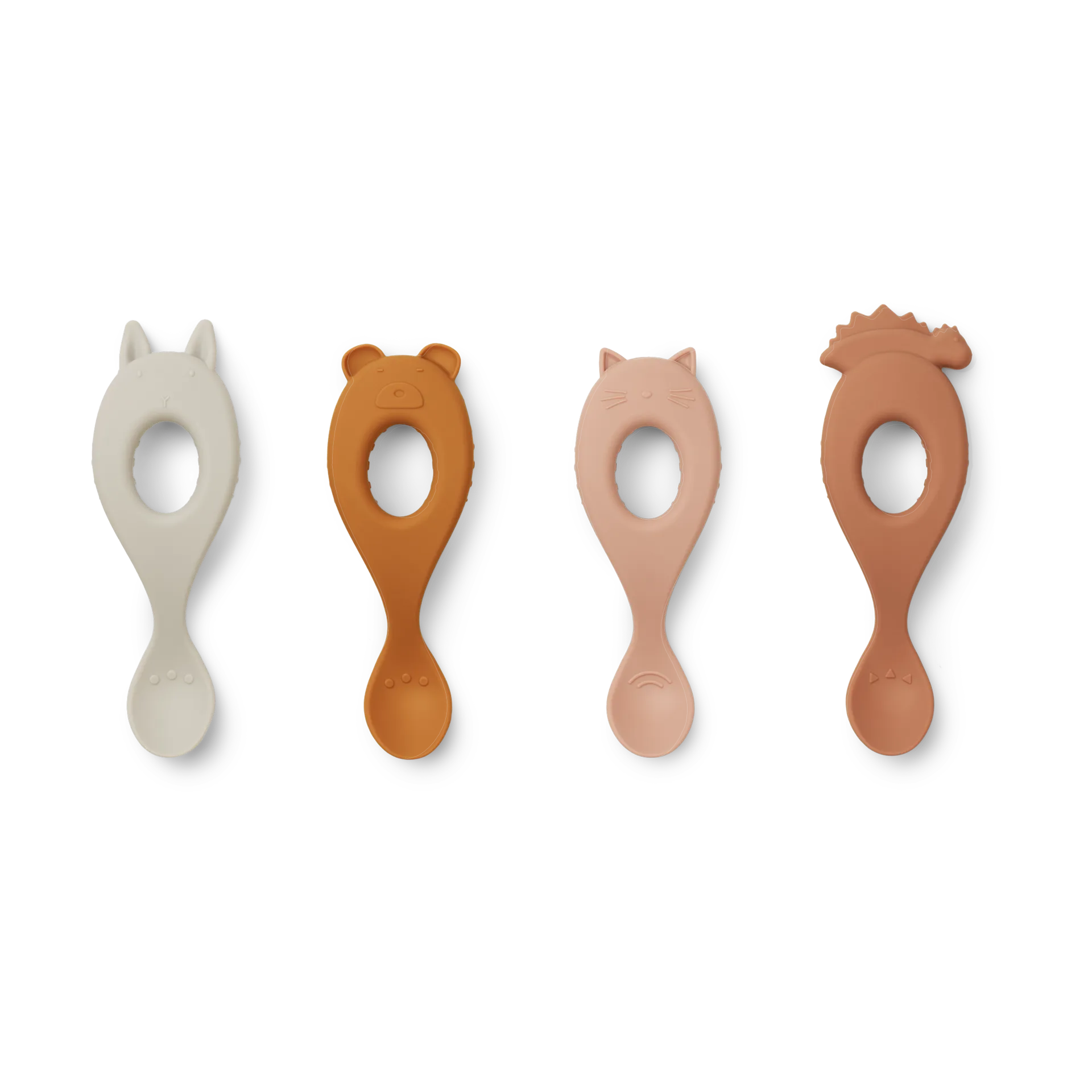 Cuchara Livia 4 piezas, Rose mix Liewood