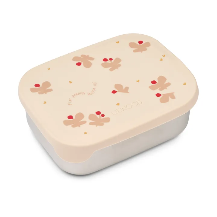 Fiambrera Arthur 13,5x17 cm - Butterfly-apple blossom - Liewood