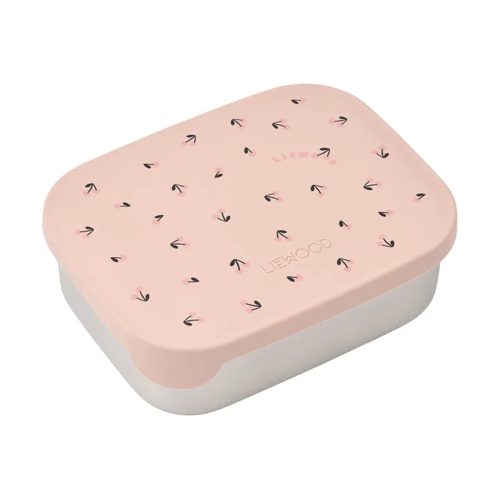 Fiambrera Arthur 13,5x17 cm - Mini Cherry heart-Rosey - Liewood